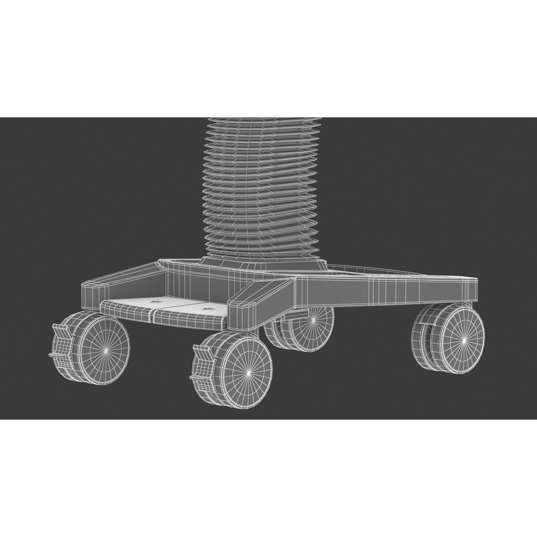 Medical Baby Crib 3D Model – High Quality PBR Asset, FBX & OBJ - View 36