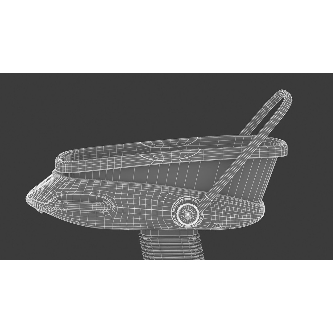 Medical Baby Crib 3D Model – High Quality PBR Asset, FBX & OBJ - View 39