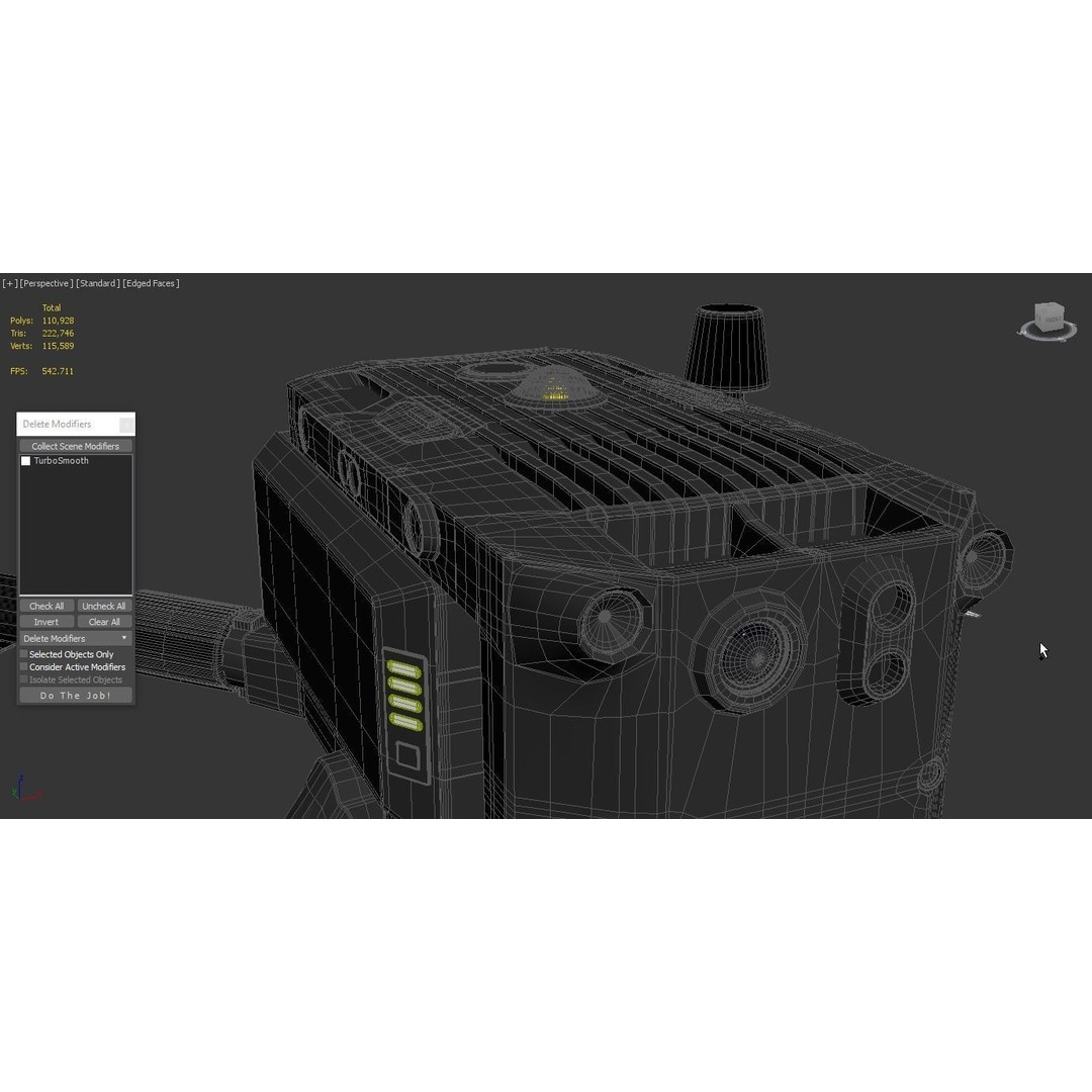 DJI Matrice 300 RTK Quadcopter Drone 3D Model – High Poly PBR Asset, FBX, OBJ - View 10