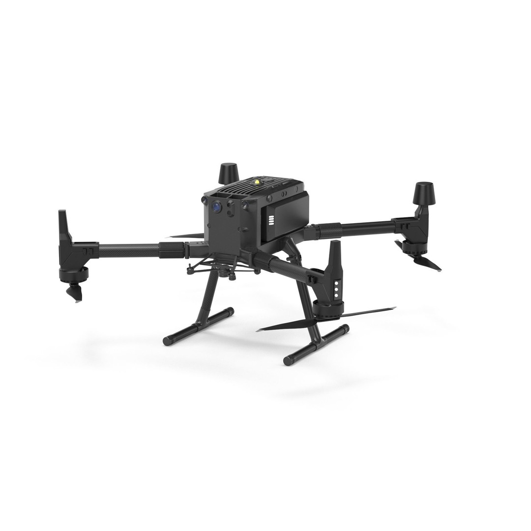 DJI Matrice 300 RTK Quadcopter Drone 3D Model – High Poly PBR Asset, FBX, OBJ - View 19