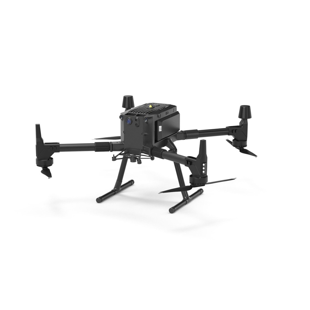 DJI Matrice 300 RTK Quadcopter Drone 3D Model – High Poly PBR Asset, FBX, OBJ - View 20