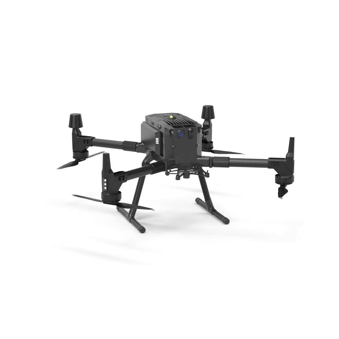 DJI Matrice 300 RTK Quadcopter Drone 3D Model – High Poly PBR Asset, FBX, OBJ - View 23