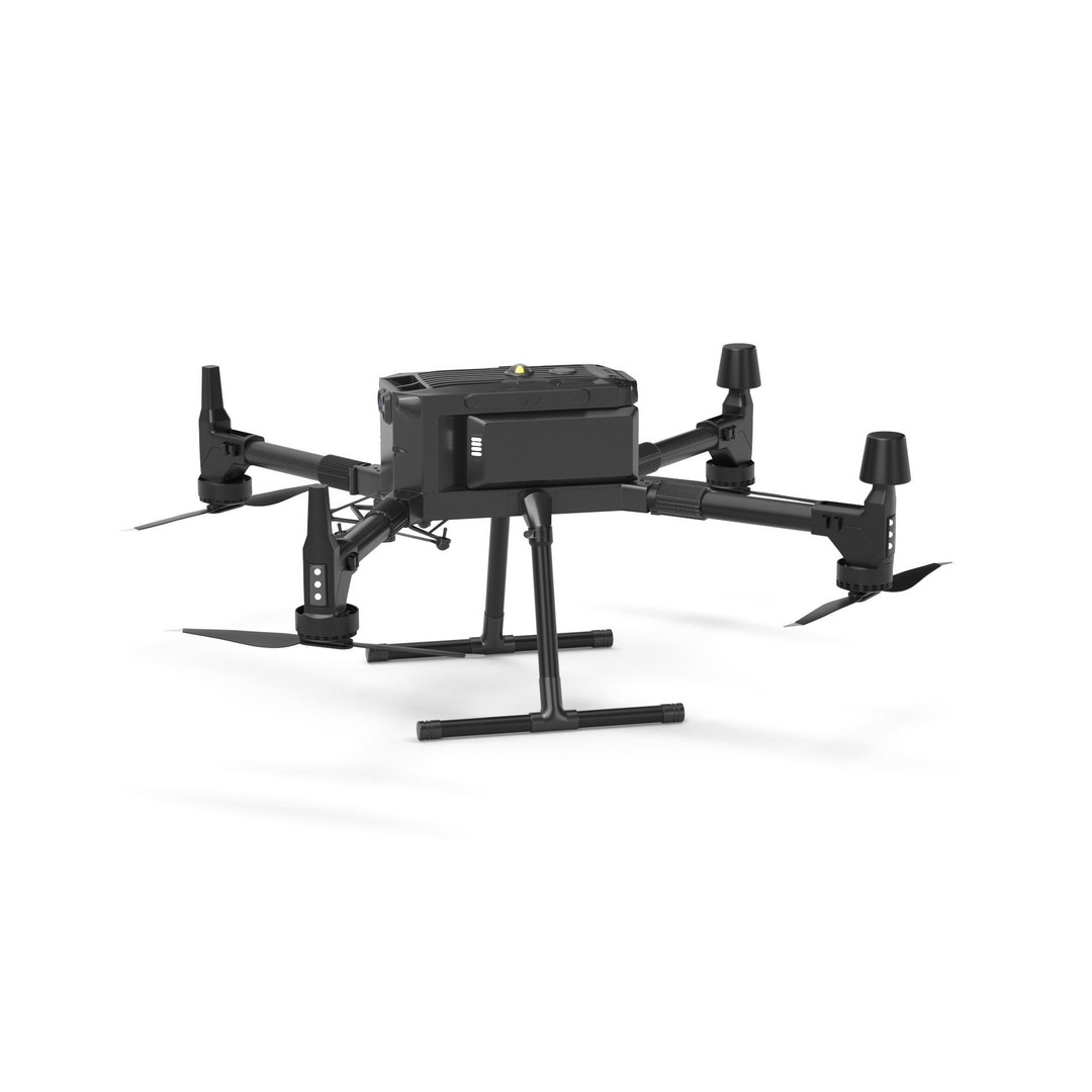 DJI Matrice 300 RTK Quadcopter Drone 3D Model – High Poly PBR Asset, FBX, OBJ - View 33