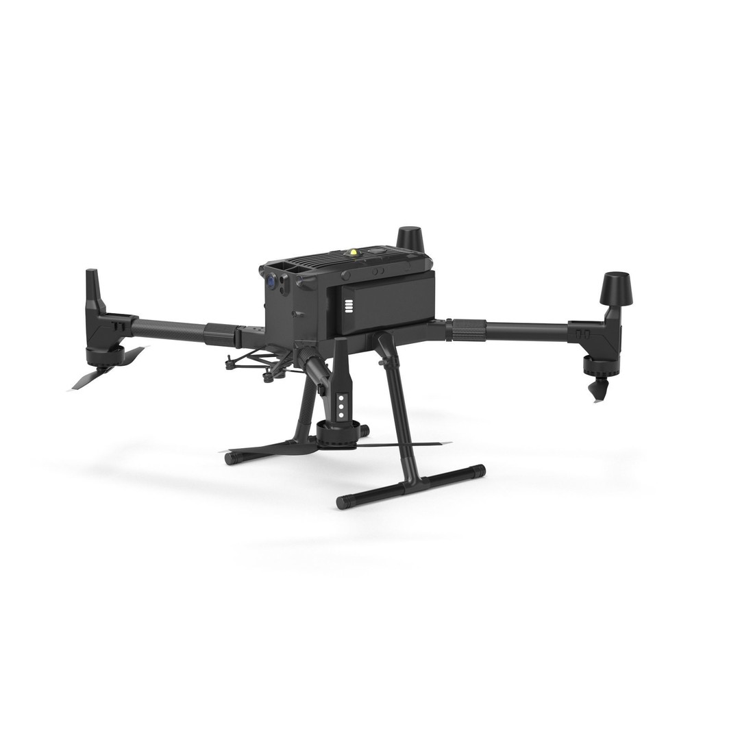 DJI Matrice 300 RTK Quadcopter Drone 3D Model – High Poly PBR Asset, FBX, OBJ - View 35