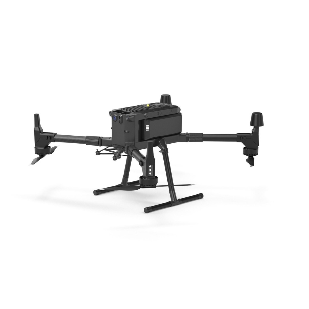 DJI Matrice 300 RTK Quadcopter Drone 3D Model – High Poly PBR Asset, FBX, OBJ - View 36