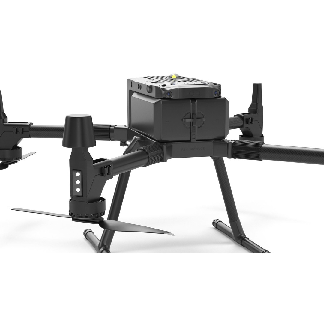 DJI Matrice 300 RTK Quadcopter Drone 3D Model – High Poly PBR Asset, FBX, OBJ - View 4