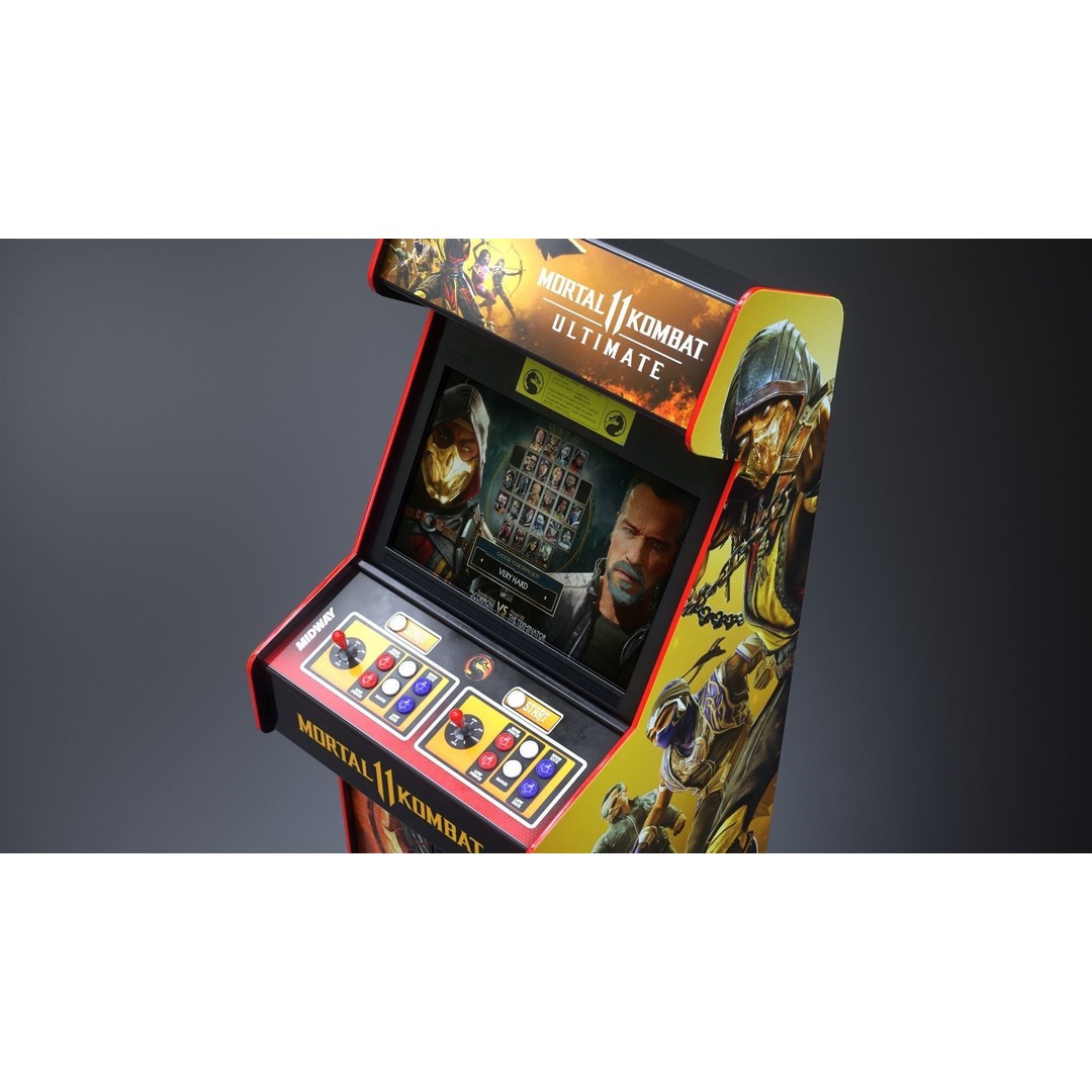 Arcade Game Machine 3D Model – Low Poly Game Asset, FBX, PBR - View 13