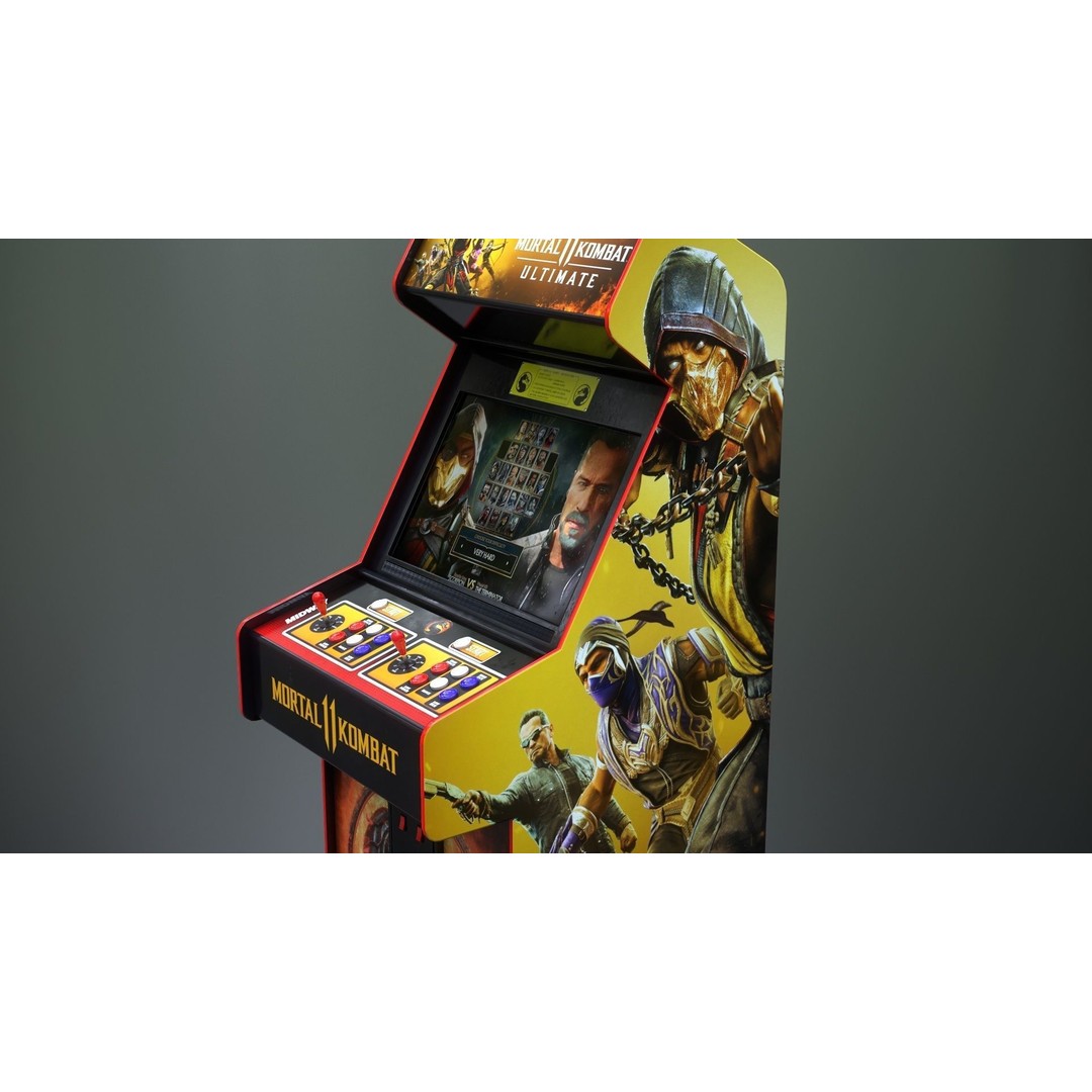 Arcade Game Machine 3D Model – Low Poly Game Asset, FBX, PBR - View 14