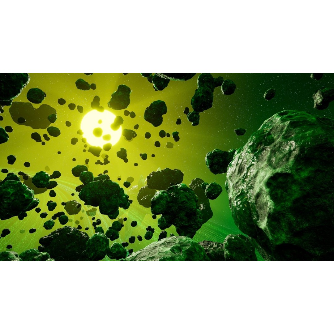 Asteroid Mega Pack 3D Model – Low Poly Game Asset, FBX, PBR - View 19
