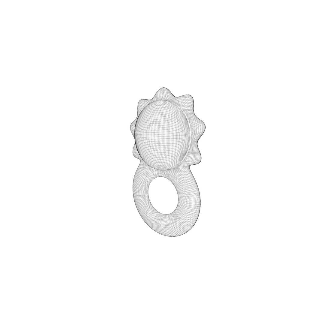Baby Bath Thermometer 3D Model – Low Poly Game Asset, FBX - View 8