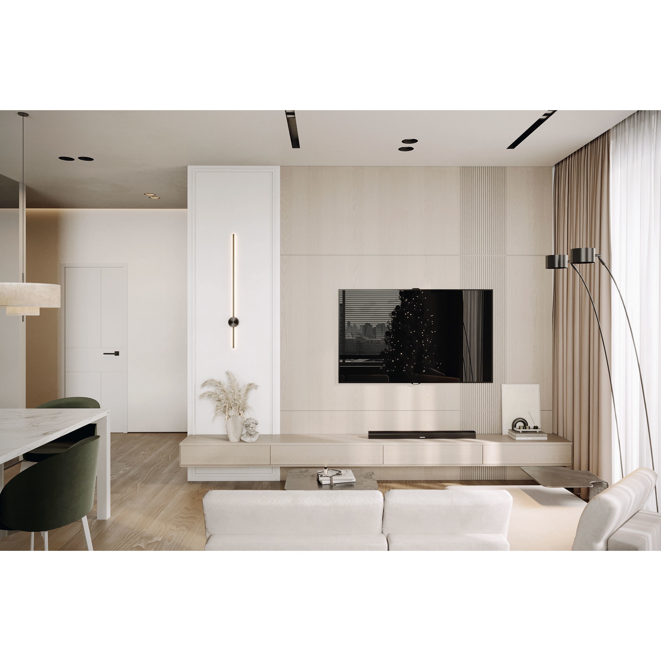 Modern Interior Scene - Game-Ready 3D Model - View 11
