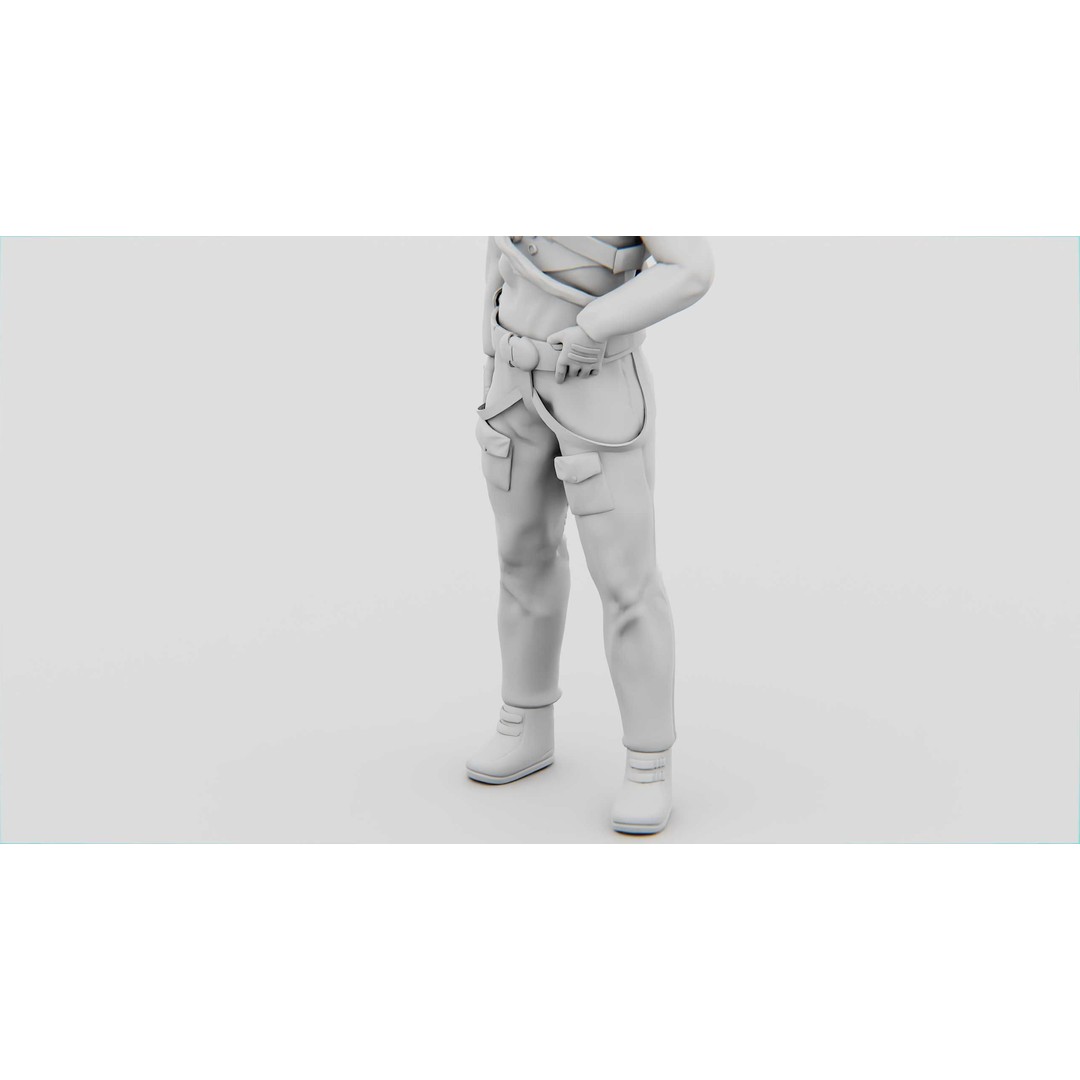 Mars Colony Astronaut 3D Model – Rigged Game Asset, FBX, Blender - View 37