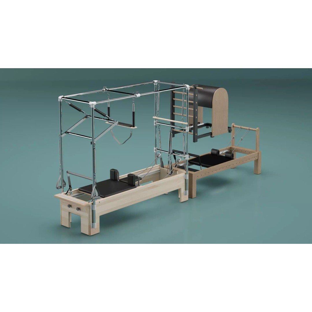 Medical Rehabilitation Bed 3D Model – Realistic Furniture Asset, FBX - View 2