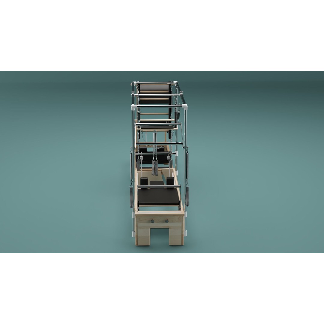 Medical Rehabilitation Bed 3D Model – Realistic Furniture Asset, FBX - View 4