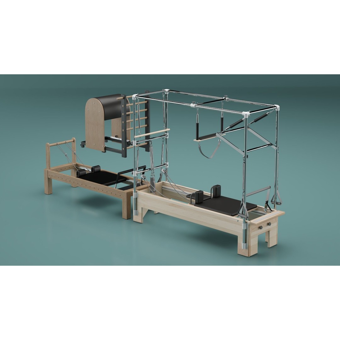 Medical Rehabilitation Bed 3D Model – Realistic Furniture Asset, FBX - View 5