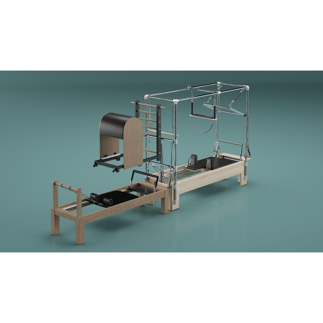 Medical Rehabilitation Bed 3D Model – Realistic Furniture Asset, FBX - View 7