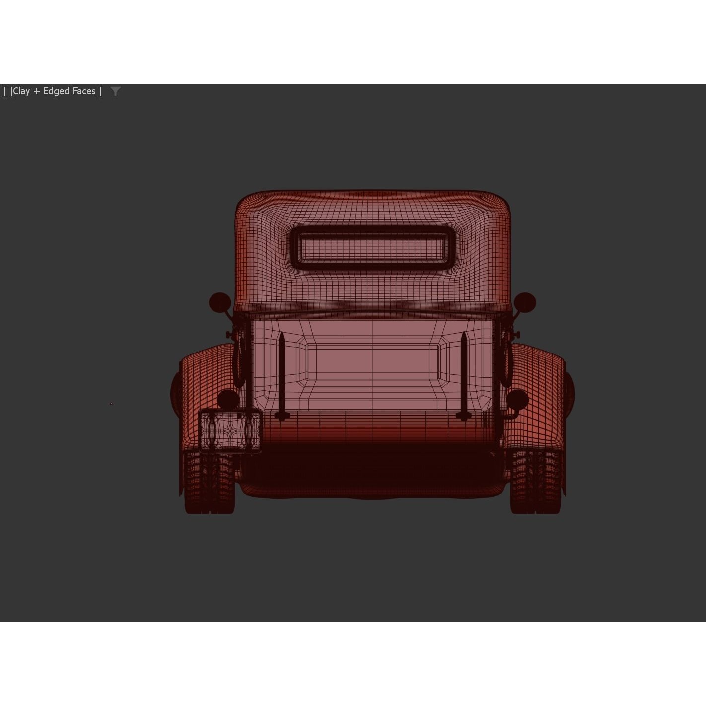1935 Hot Rod Truck - High-Poly 3D Model - View 18