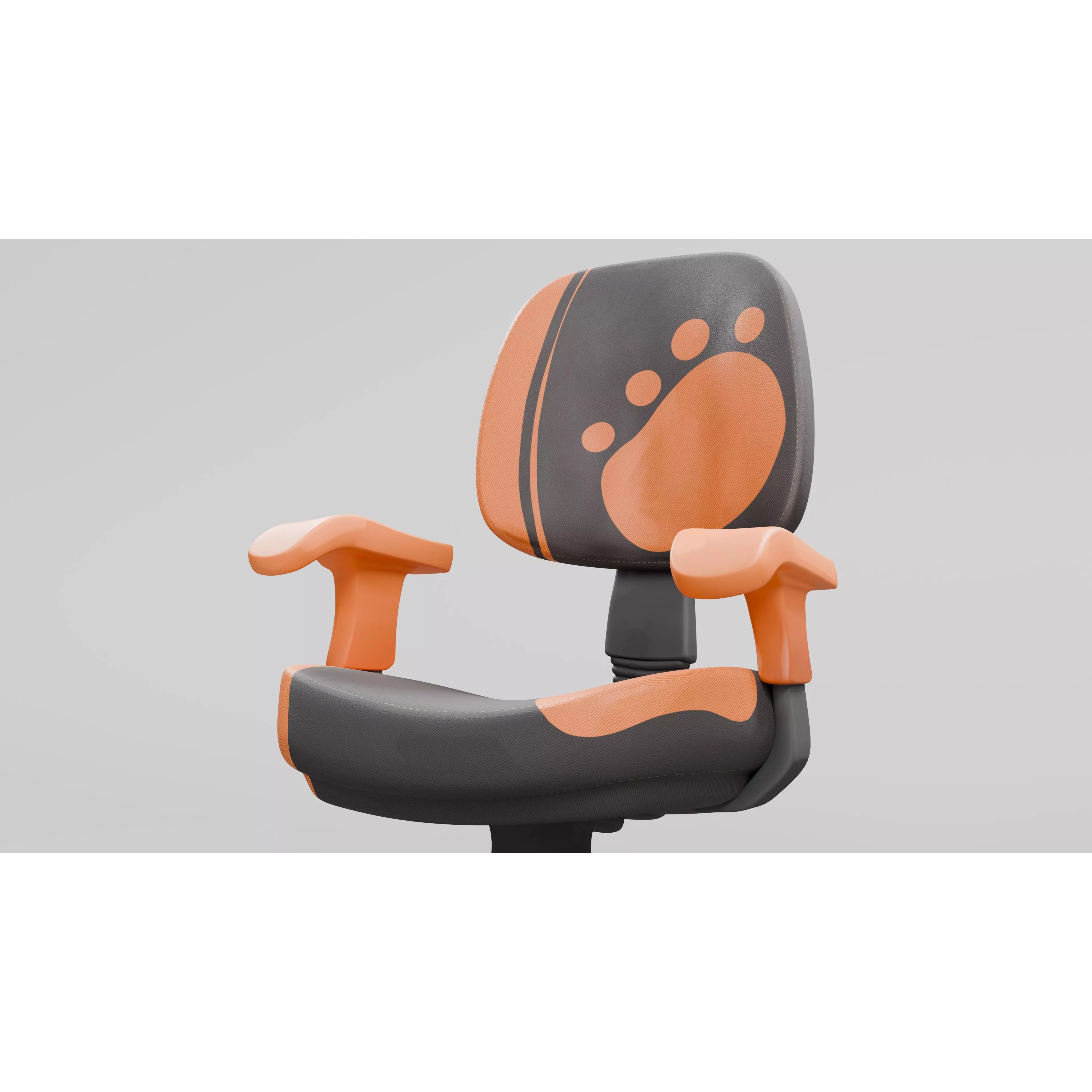 Stylized Chair 01 - Low-Poly Game-Ready 3D Model - View 14