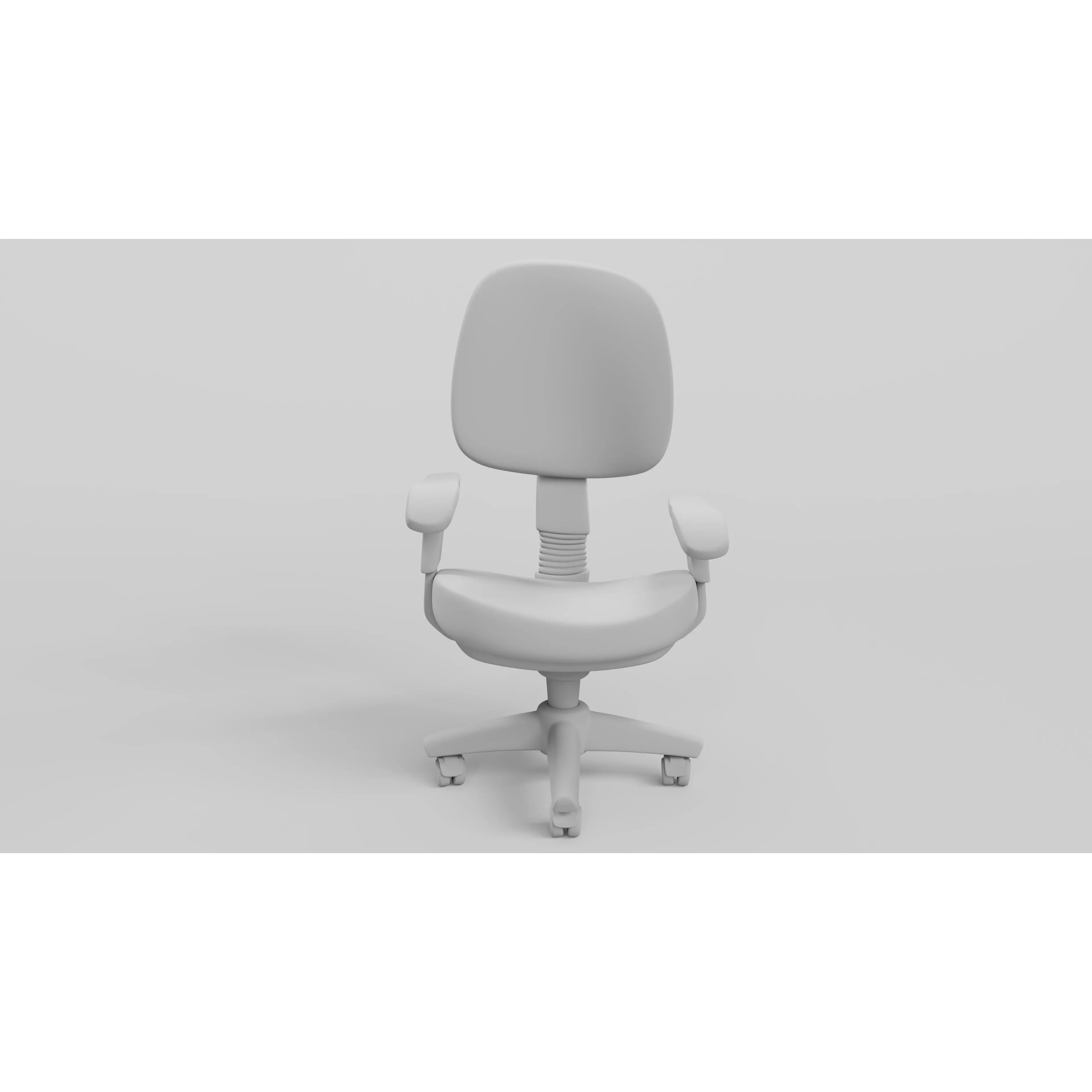 Stylized Chair 01 - Low-Poly Game-Ready 3D Model - View 16