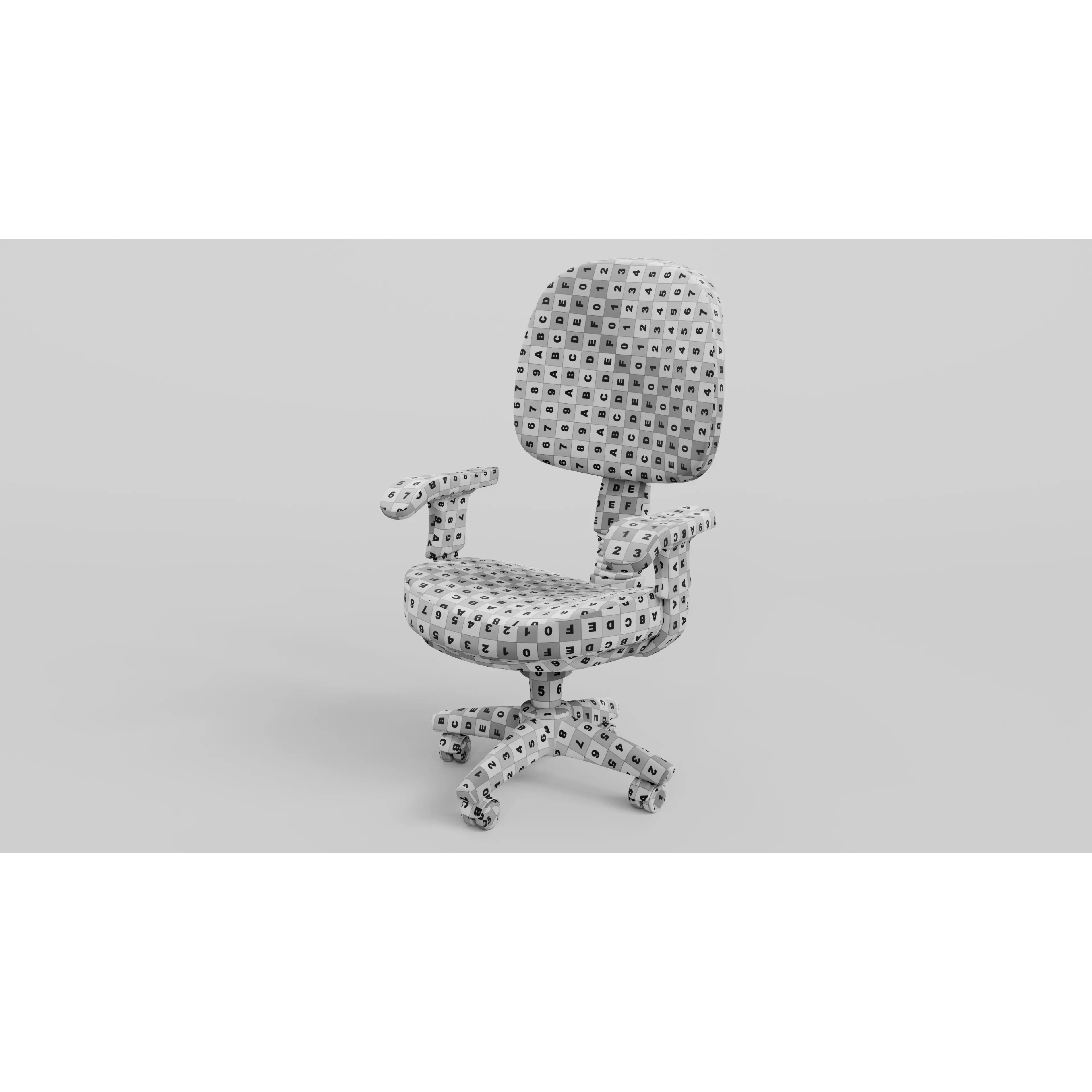 Stylized Chair 01 - Low-Poly Game-Ready 3D Model - View 17