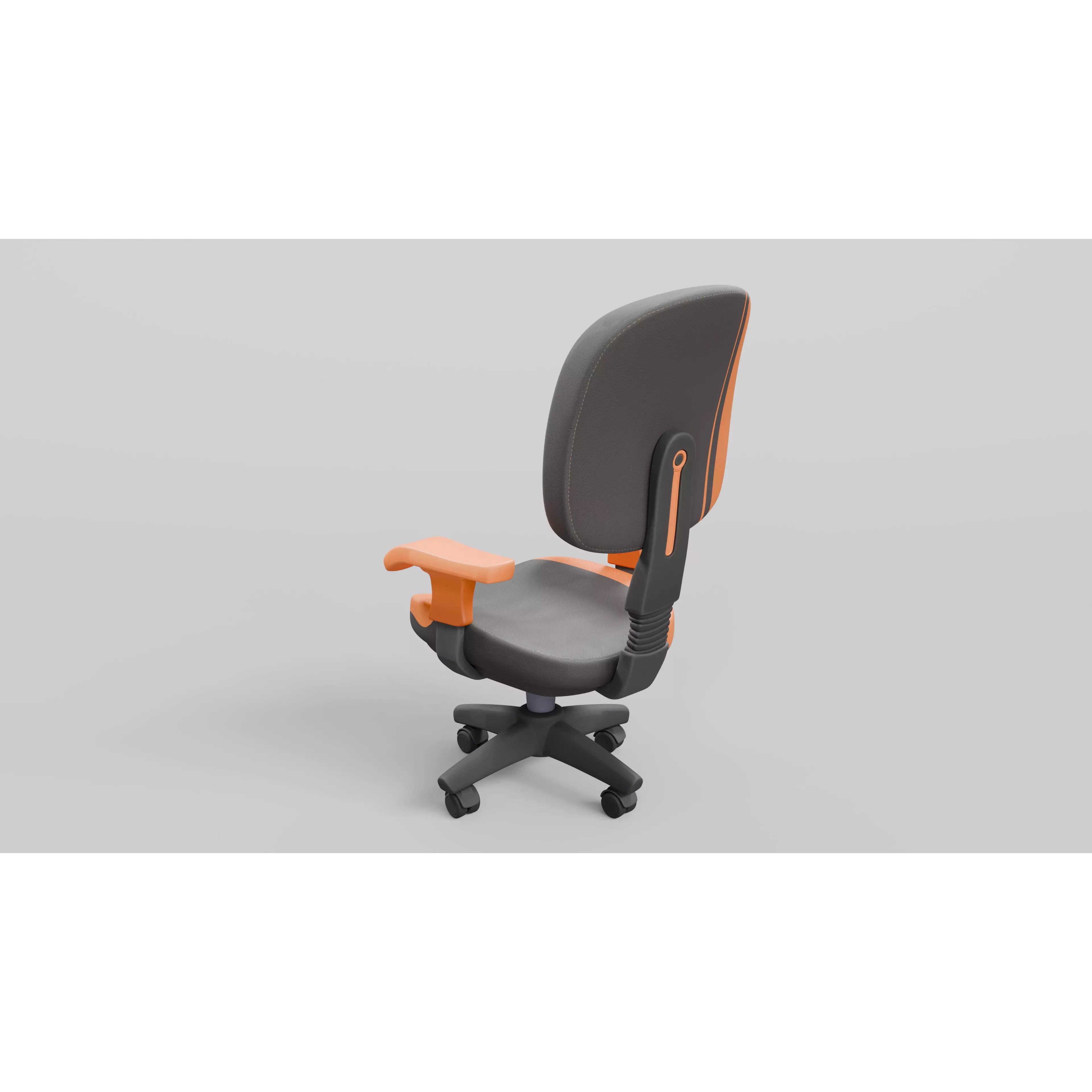 Stylized Chair 01 - Low-Poly Game-Ready 3D Model - View 6