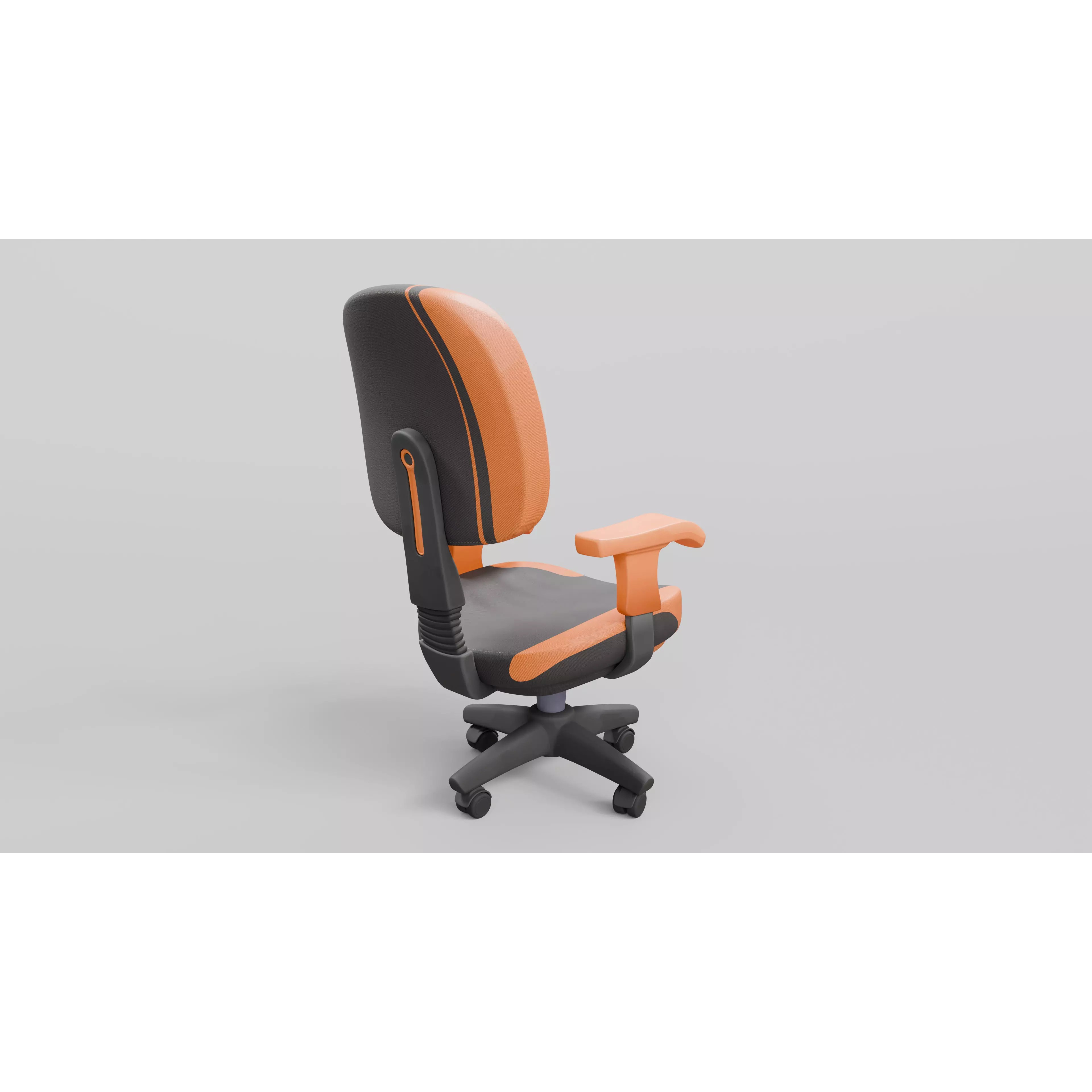 Stylized Chair 01 - Low-Poly Game-Ready 3D Model - View 8
