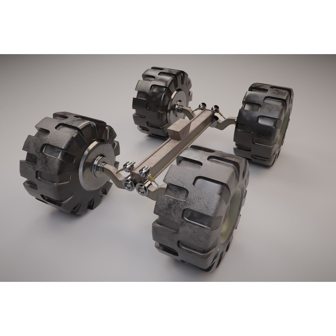 Sci-fi Tank 3D Model – High Poly PBR Game Asset, FBX - View 7