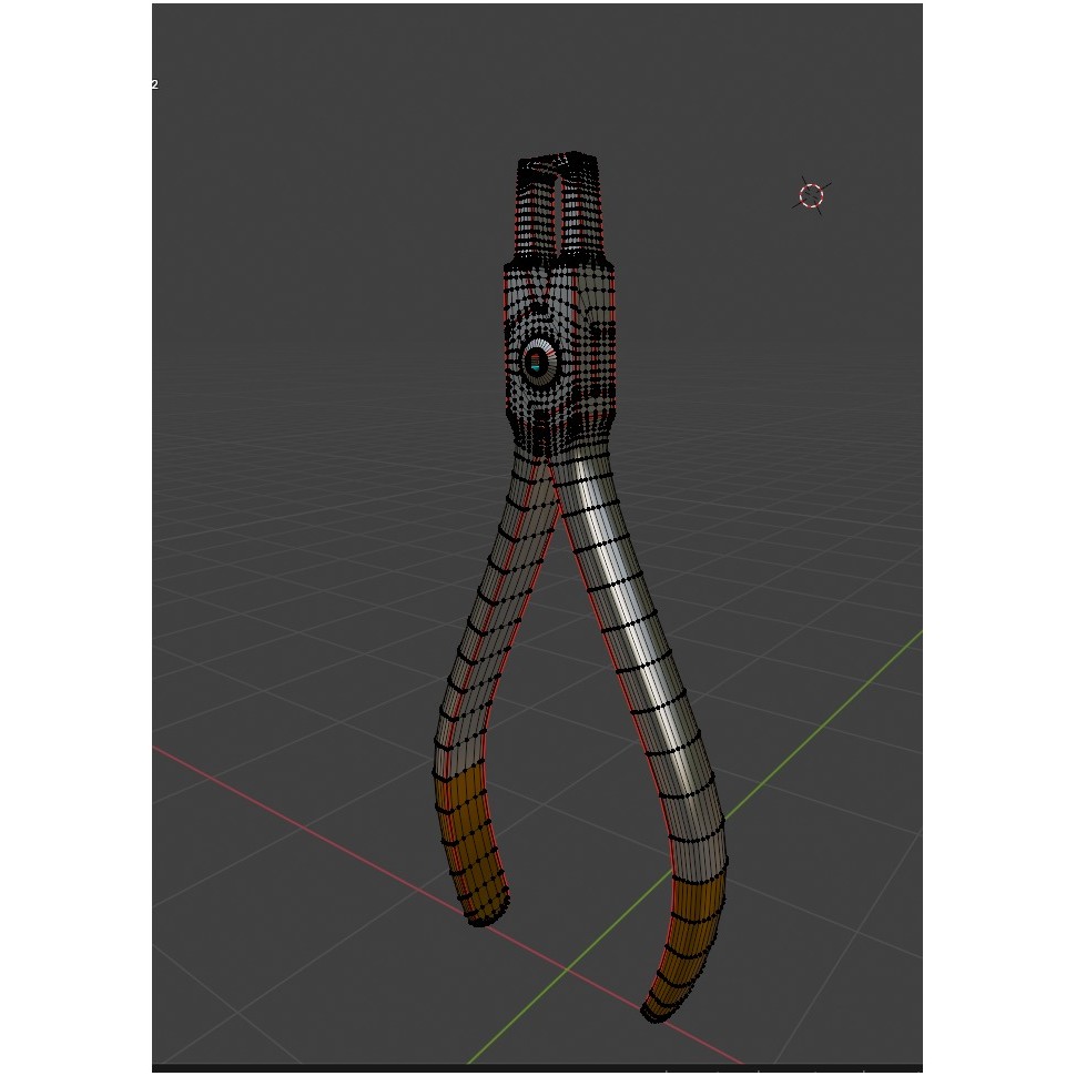 Bracket Removing Plier Tool 3D Model – Low Poly PBR Asset, FBX, OBJ - View 15