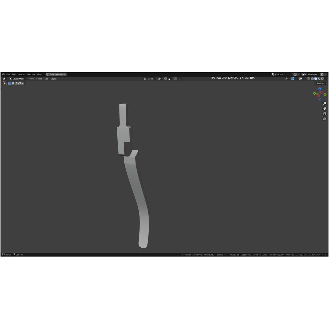 Bracket Removing Plier Tool 3D Model – Low Poly PBR Asset, FBX, OBJ - View 22