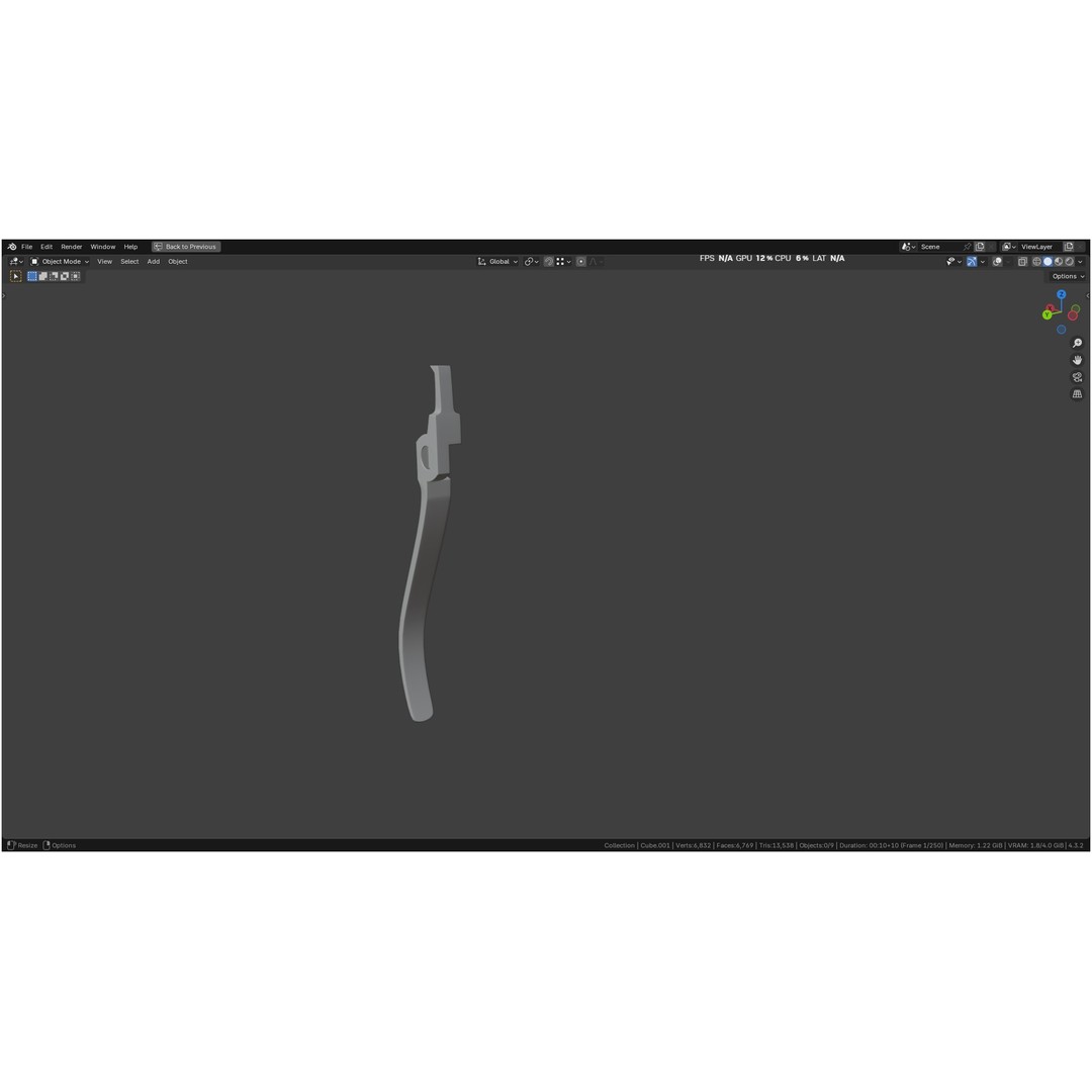Bracket Removing Plier Tool 3D Model – Low Poly PBR Asset, FBX, OBJ - View 24
