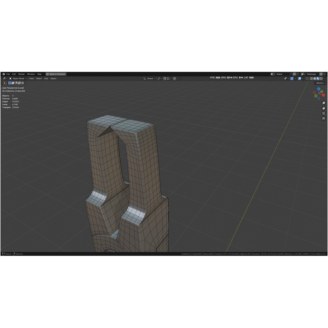 Bracket Removing Plier Tool 3D Model – Low Poly PBR Asset, FBX, OBJ - View 25