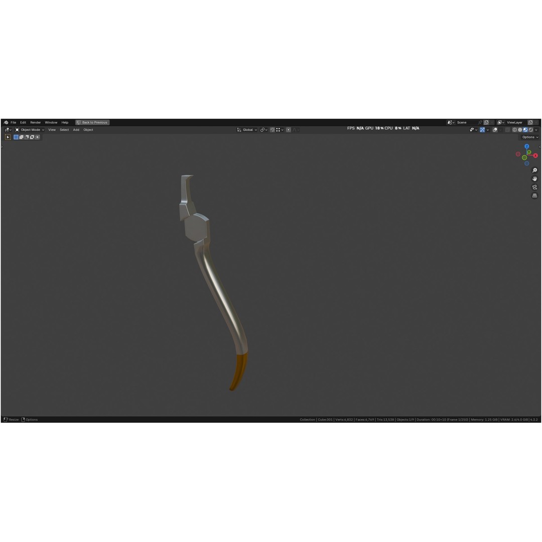 Bracket Removing Plier Tool 3D Model – Low Poly PBR Asset, FBX, OBJ - View 32