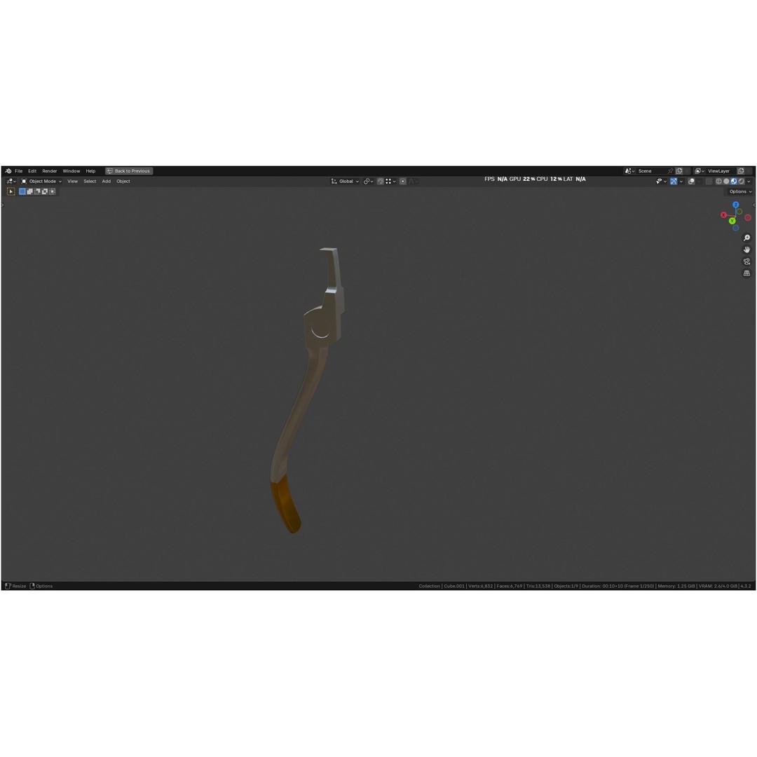 Bracket Removing Plier Tool 3D Model – Low Poly PBR Asset, FBX, OBJ - View 38