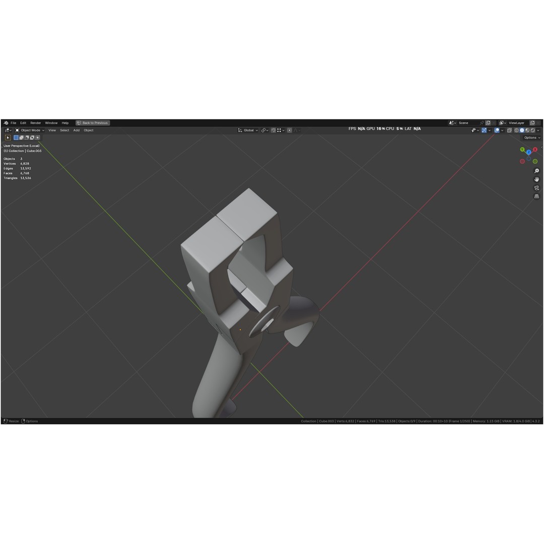 Bracket Removing Plier Tool 3D Model – Low Poly PBR Asset, FBX, OBJ - View 46