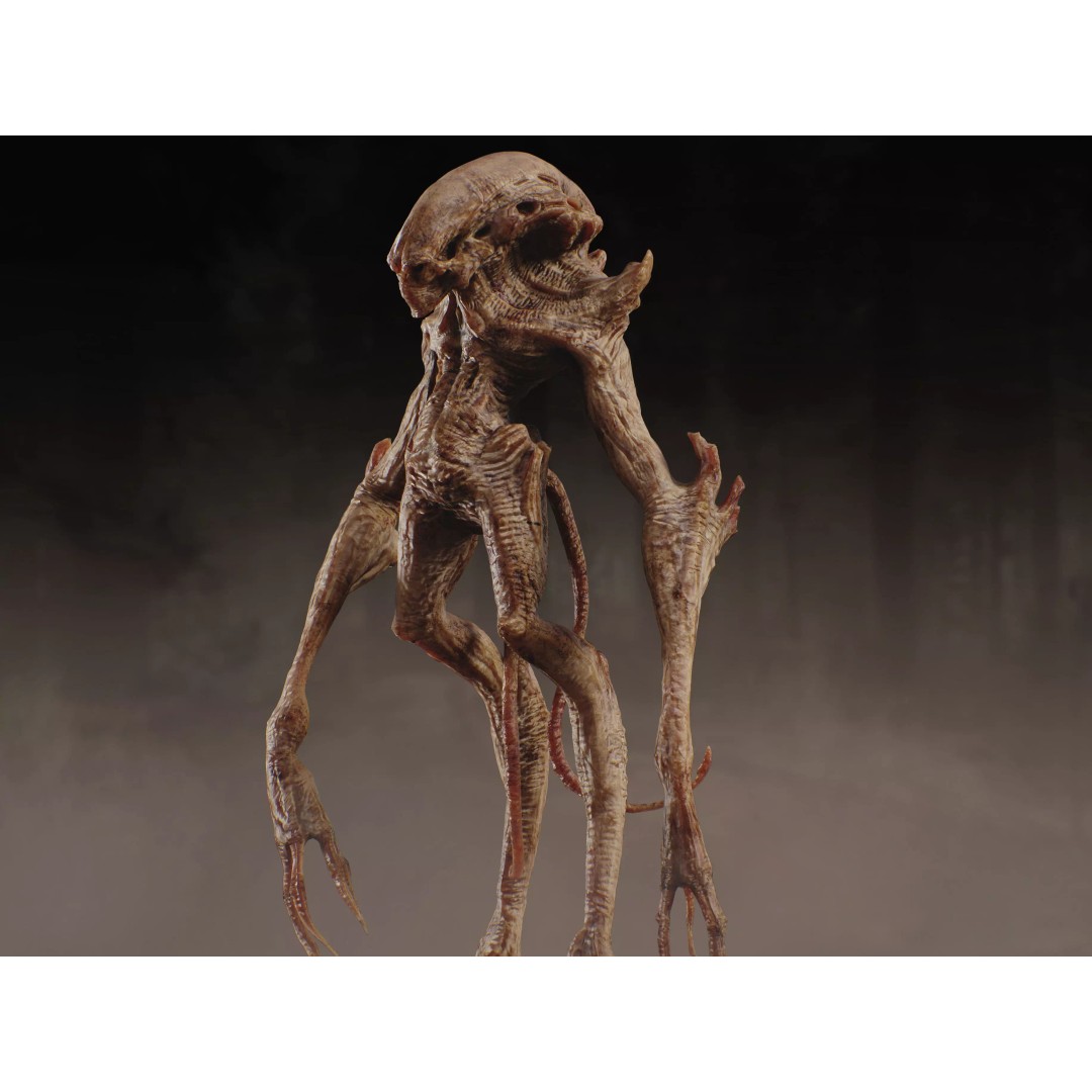 Alien Creature 3D Model – Low Poly Rigged Character, FBX, OBJ - View 16