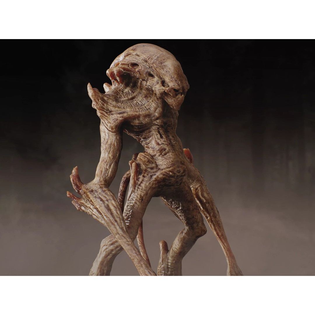 Alien Creature 3D Model – Low Poly Rigged Character, FBX, OBJ - View 17