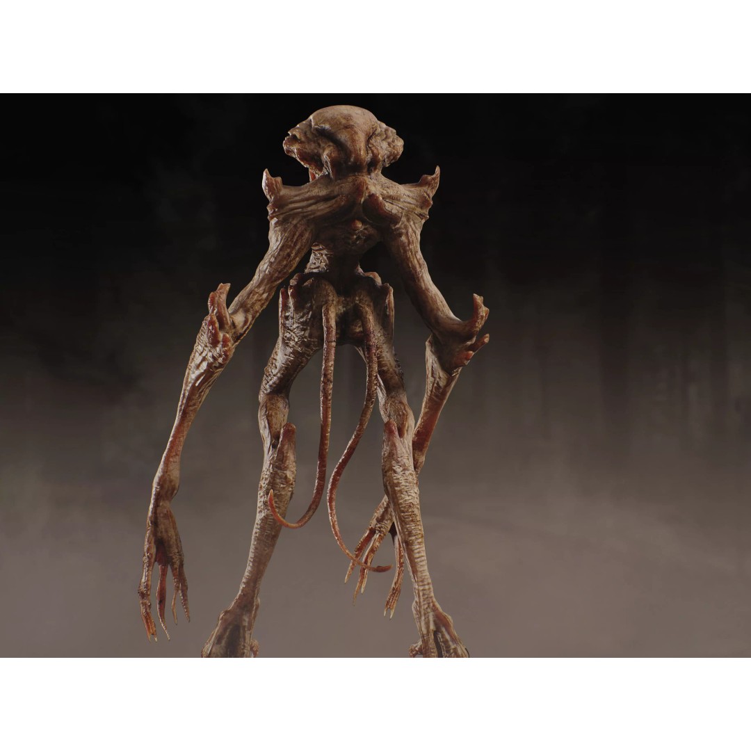 Alien Creature 3D Model – Low Poly Rigged Character, FBX, OBJ - View 4