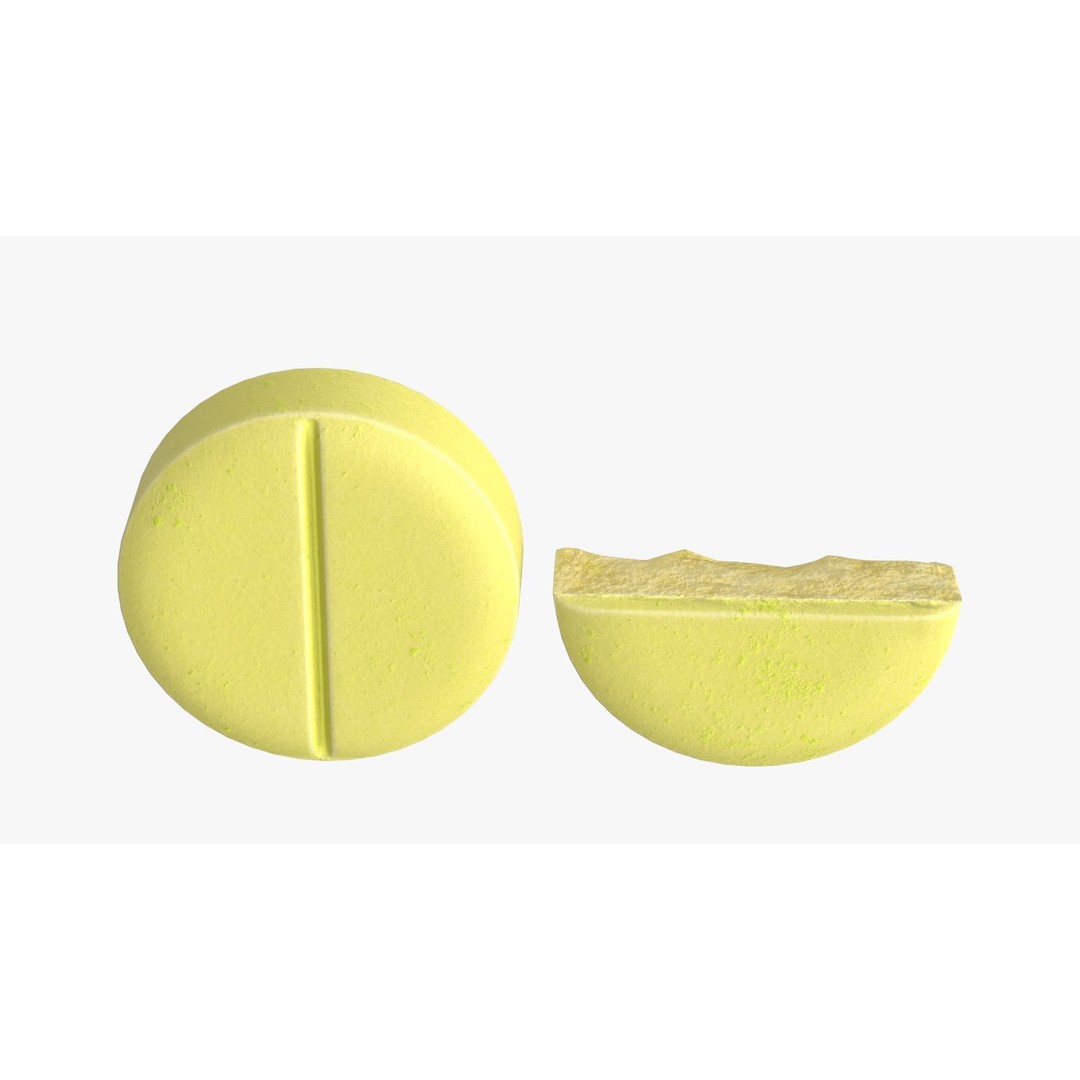 Medication Pill 3D Model – Low Poly Medical Asset, FBX, PBR Textures - View 13