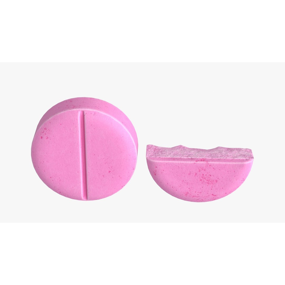 Medication Pill 3D Model – Low Poly Medical Asset, FBX, PBR Textures - View 7