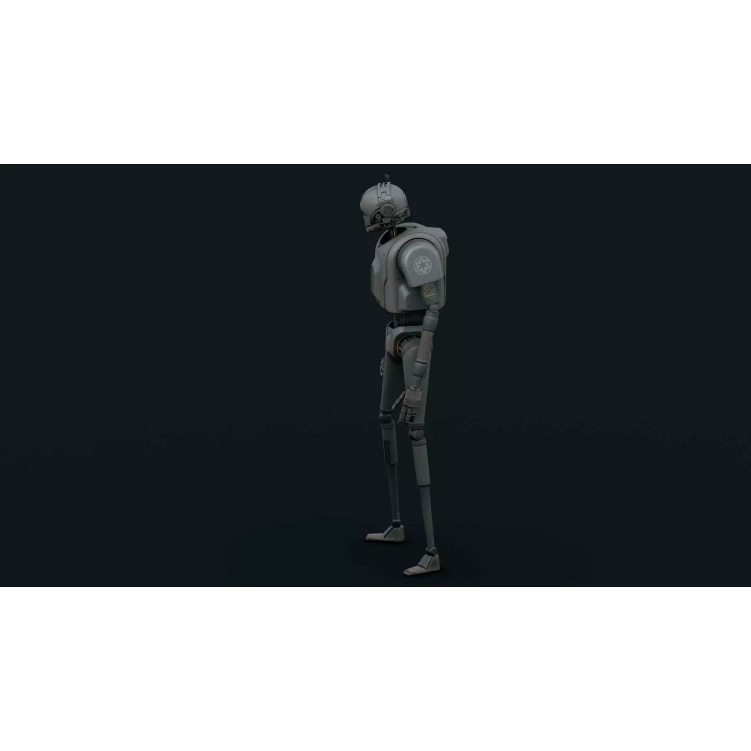 IMPERIAL DROID-05 3D Model – Rigged Sci-Fi Character for Unity & Unreal Engine - View 10
