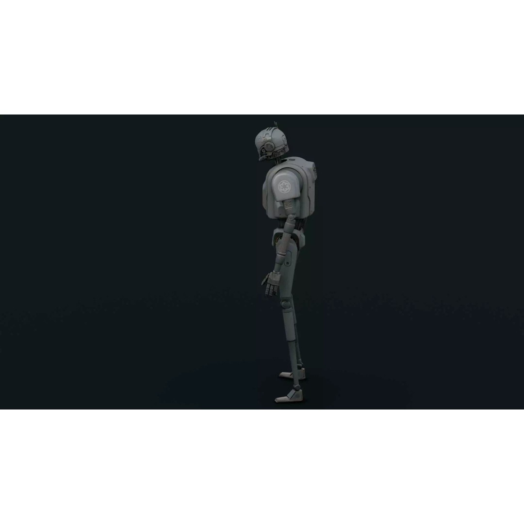 IMPERIAL DROID-05 3D Model – Rigged Sci-Fi Character for Unity & Unreal Engine - View 11