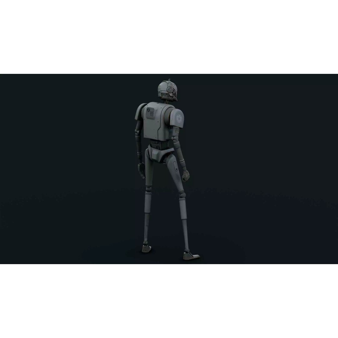 IMPERIAL DROID-05 3D Model – Rigged Sci-Fi Character for Unity & Unreal Engine - View 18