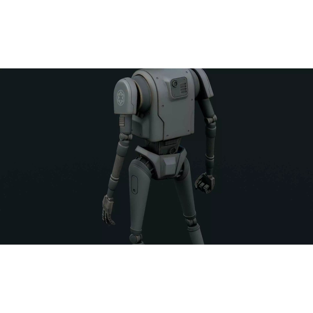 IMPERIAL DROID-05 3D Model – Rigged Sci-Fi Character for Unity & Unreal Engine - View 27