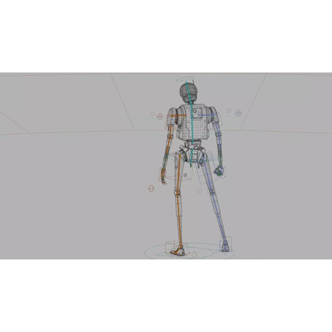 IMPERIAL DROID-05 3D Model – Rigged Sci-Fi Character for Unity & Unreal Engine - View 41