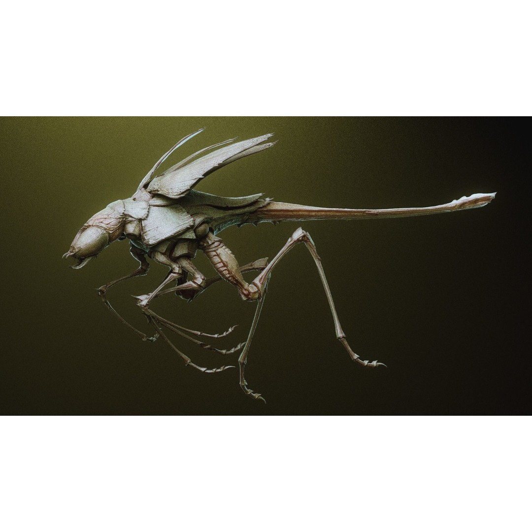 iNSEKt 3D Model – High Poly Creature Parts Kitbash for Zbrush - View 12