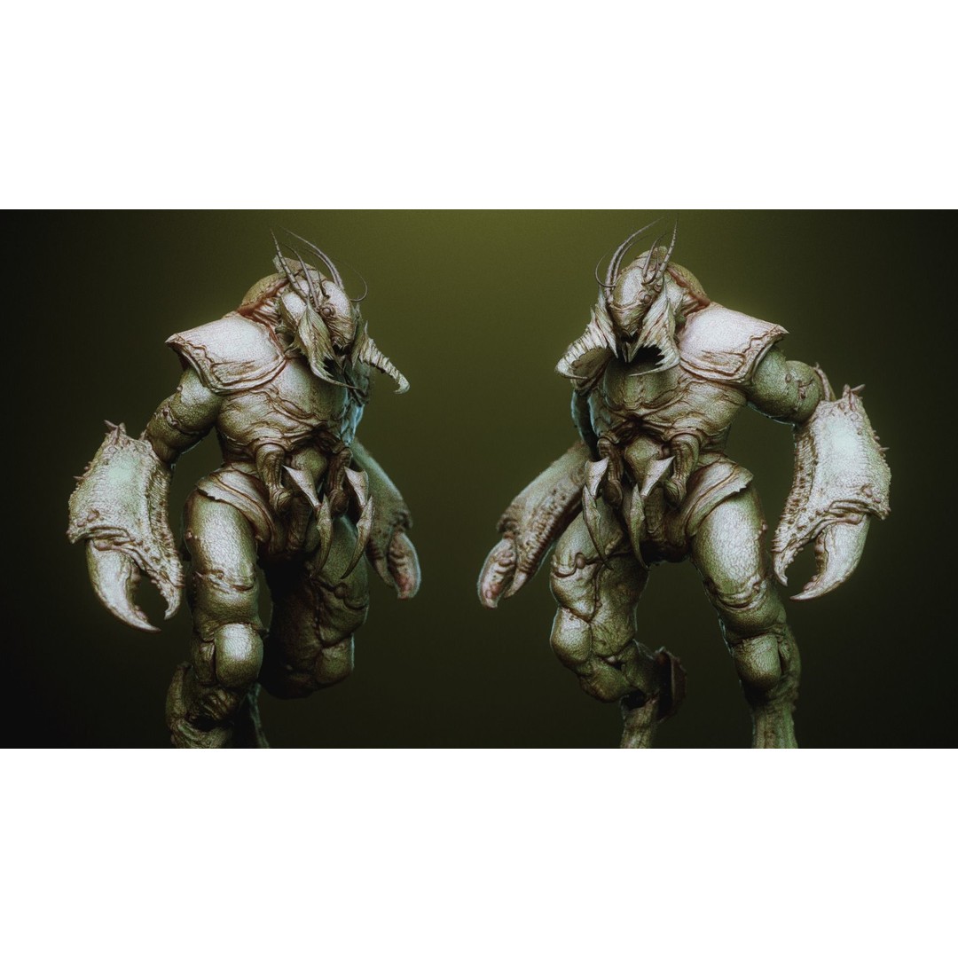 iNSEKt 3D Model – High Poly Creature Parts Kitbash for Zbrush - View 16