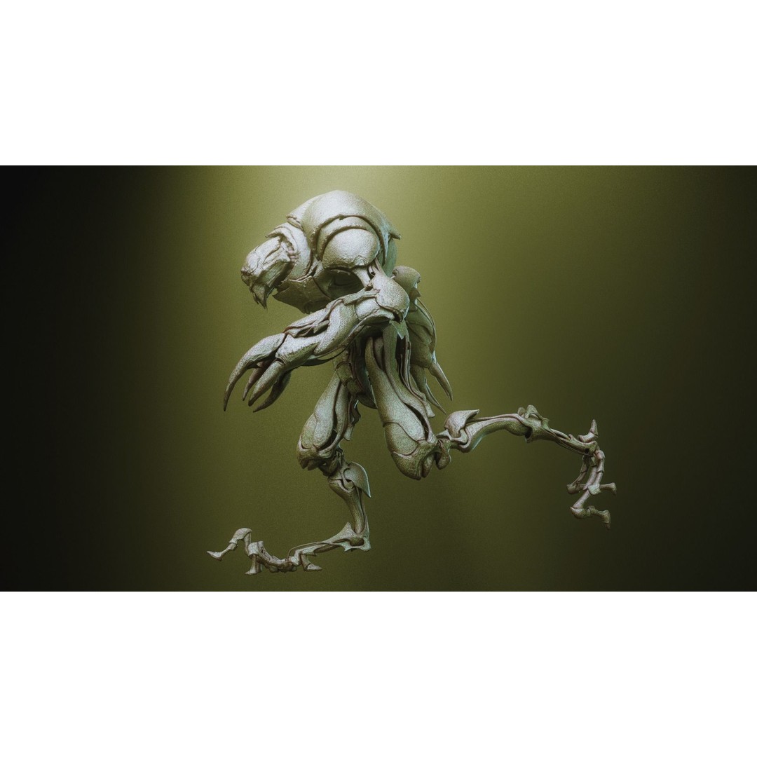 iNSEKt 3D Model – High Poly Creature Parts Kitbash for Zbrush - View 17