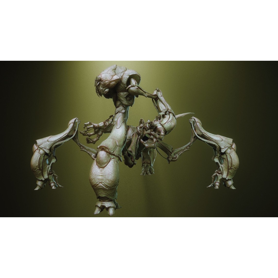 iNSEKt 3D Model – High Poly Creature Parts Kitbash for Zbrush - View 18