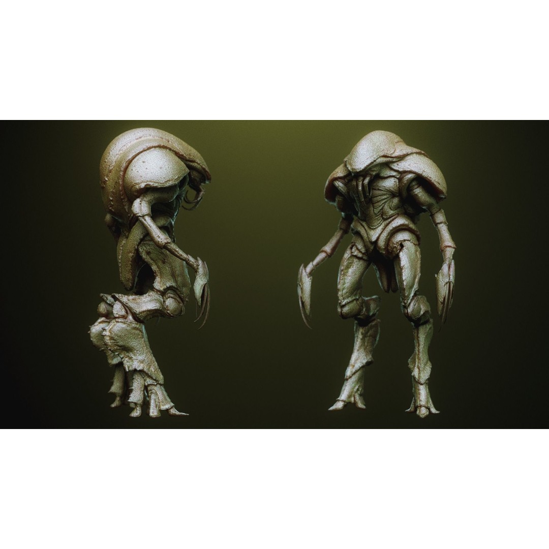 iNSEKt 3D Model – High Poly Creature Parts Kitbash for Zbrush - View 19