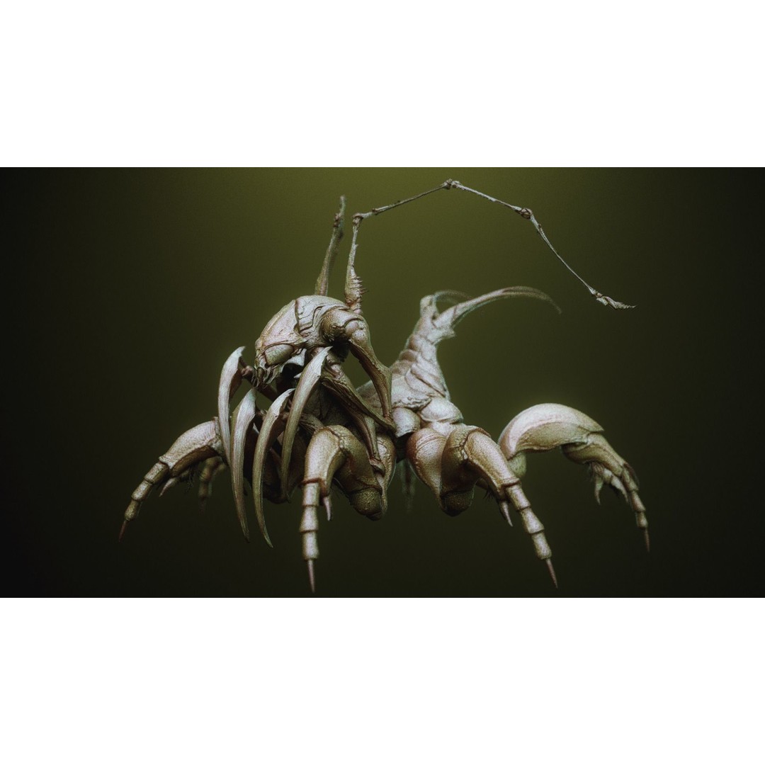 iNSEKt 3D Model – High Poly Creature Parts Kitbash for Zbrush - View 21